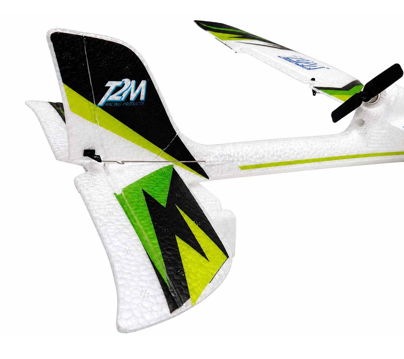 Planeur RC T2M vert 600 Glider EX 6ch 600mm