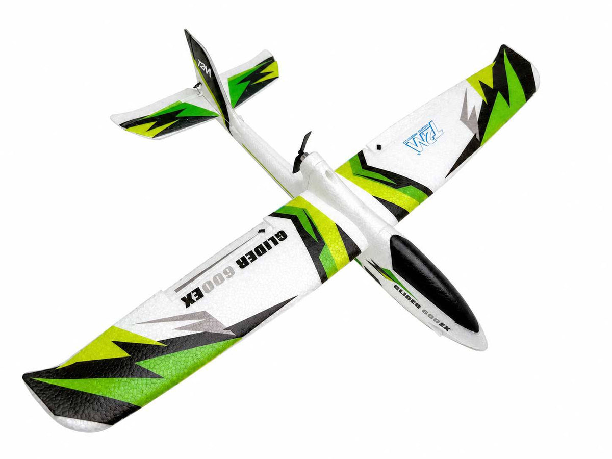 Planeur RC T2M vert 600 Glider EX 6ch 600mm