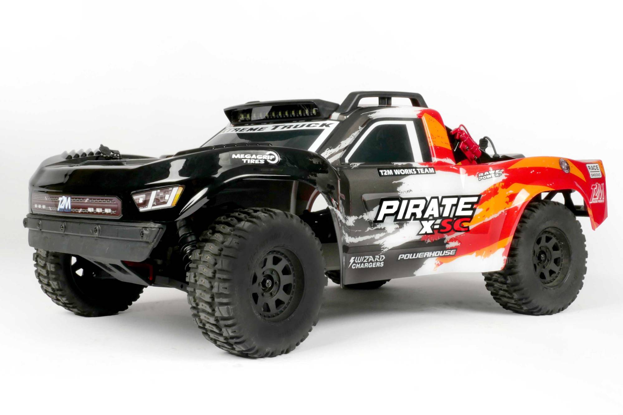 T2M Pirate X-SC Short Course Brushless RTR T4978 orange - Breizh Modélisme.