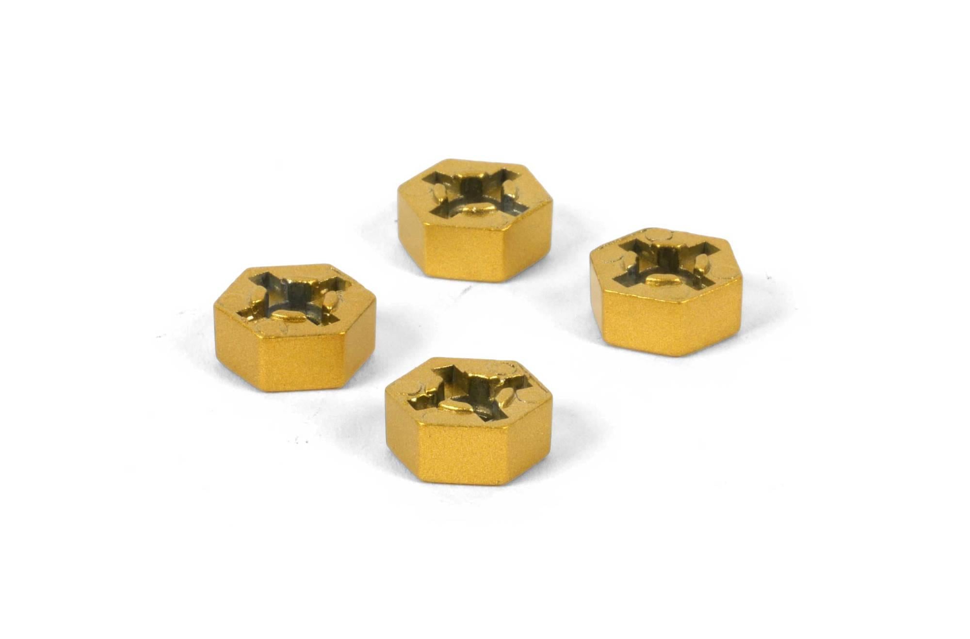 Hexagones de roues métal - T4986/38 idem Blackzon 540243
