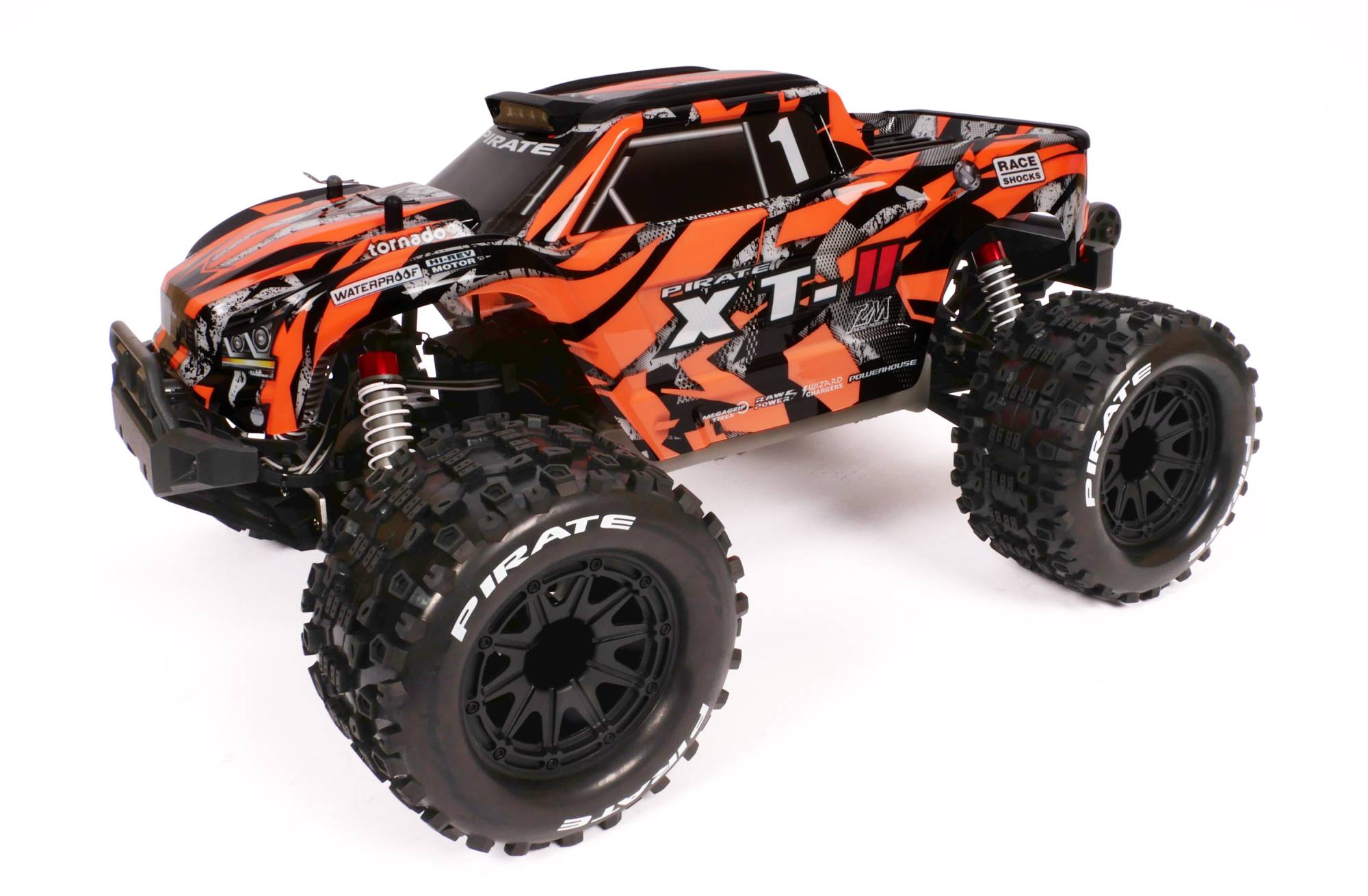 T2M Pirate Pirate XT-II Monster truck 4x4 orange - T4988OR