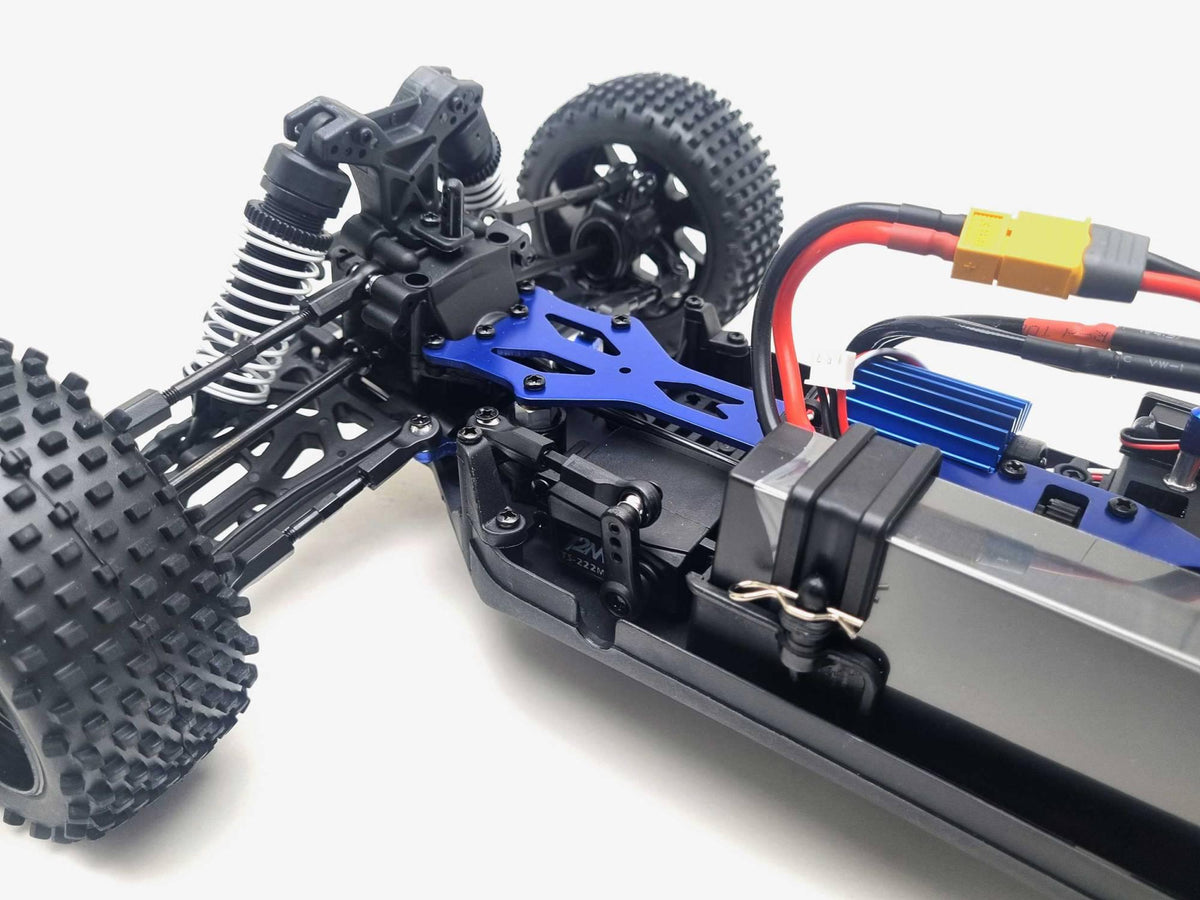 Buggy T2M Pirate Shooter V2 T4989BBU 1/10 Brushless 60km/h - Breizh Modélisme.
