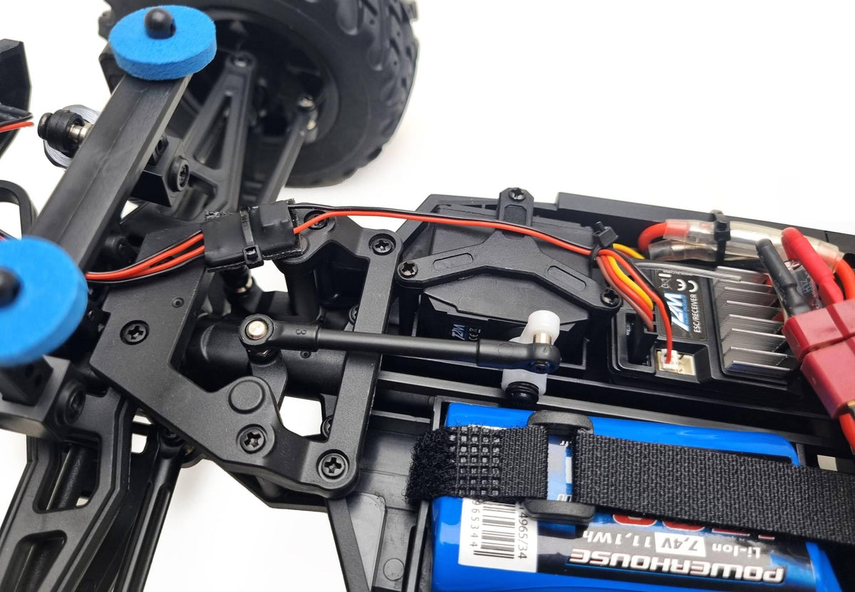 T2M Pirate Racer 2 T4991 – Monster Truck RC électrique 4x4 1/10 RTR bleu