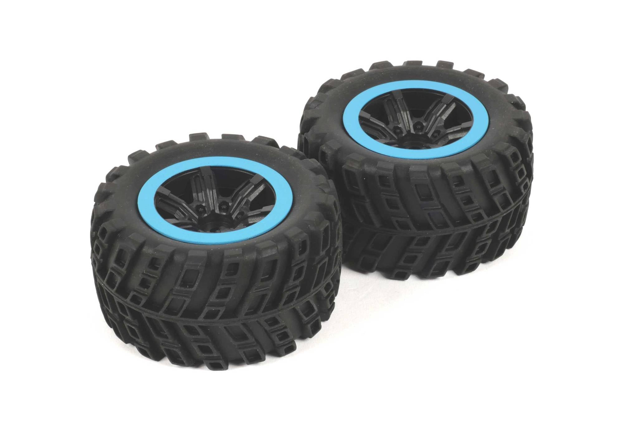 Paire de roues trucks bleu Monster T 1/18 - T4992/09B