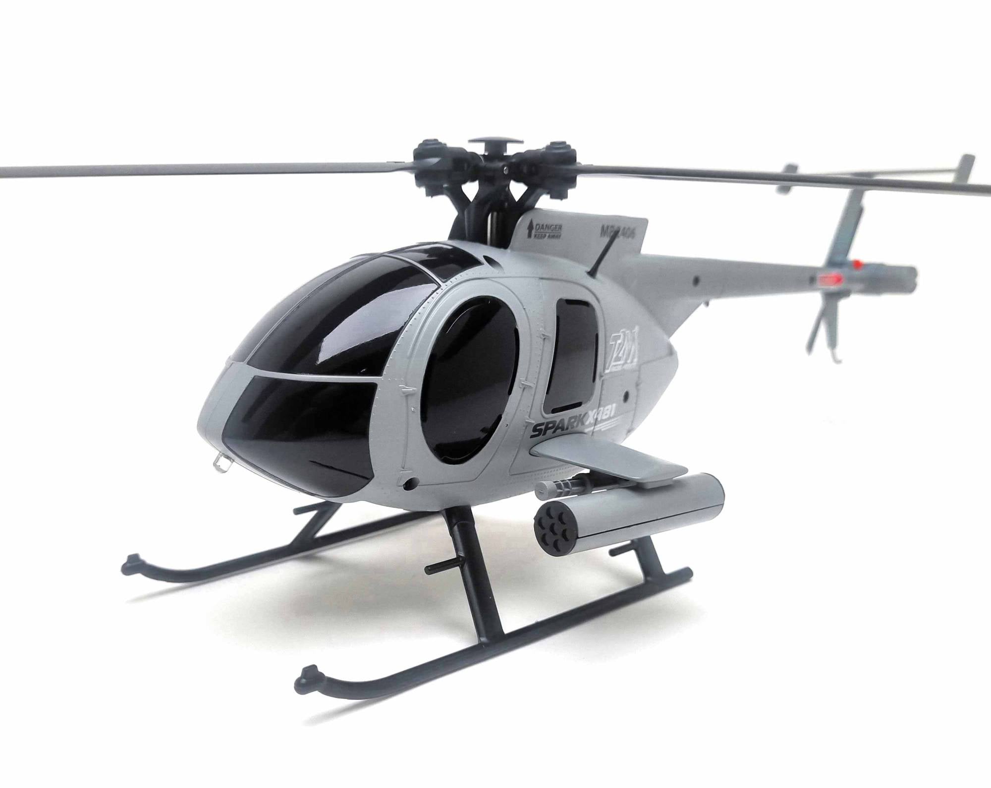 Hélicoptère RC Mono rotor T2M T5195GY Spark X481 gris
