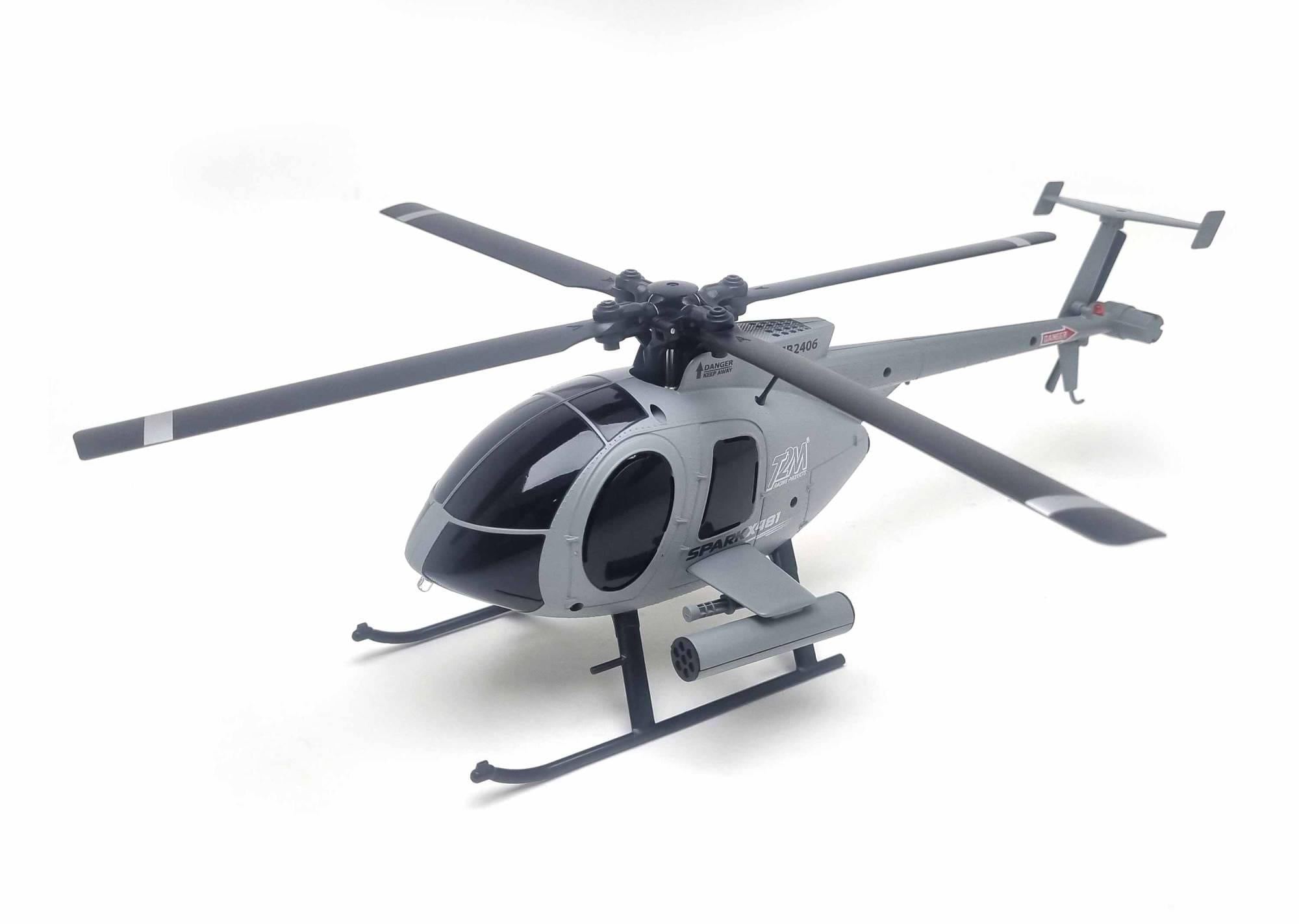 Hélicoptère RC Mono rotor T2M T5195GY Spark X481 gris