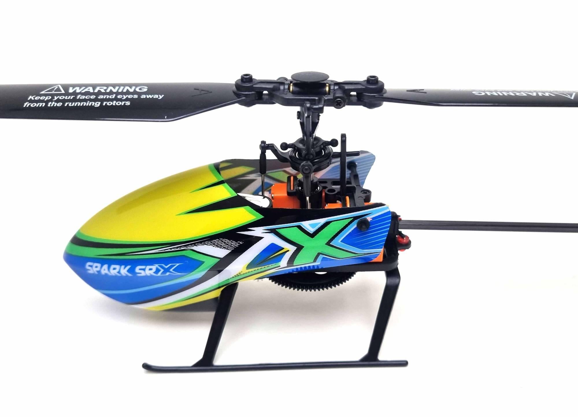Hélicoptère RC Mono rotor T2M T5196 Spark SRX - Breizh Modélisme.
