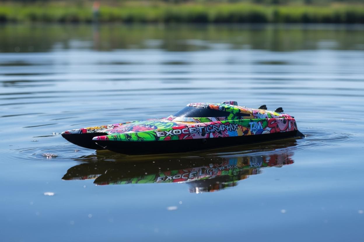 Bateau RC T2M graphix RTR pour enfants 2.4 gHz - T624