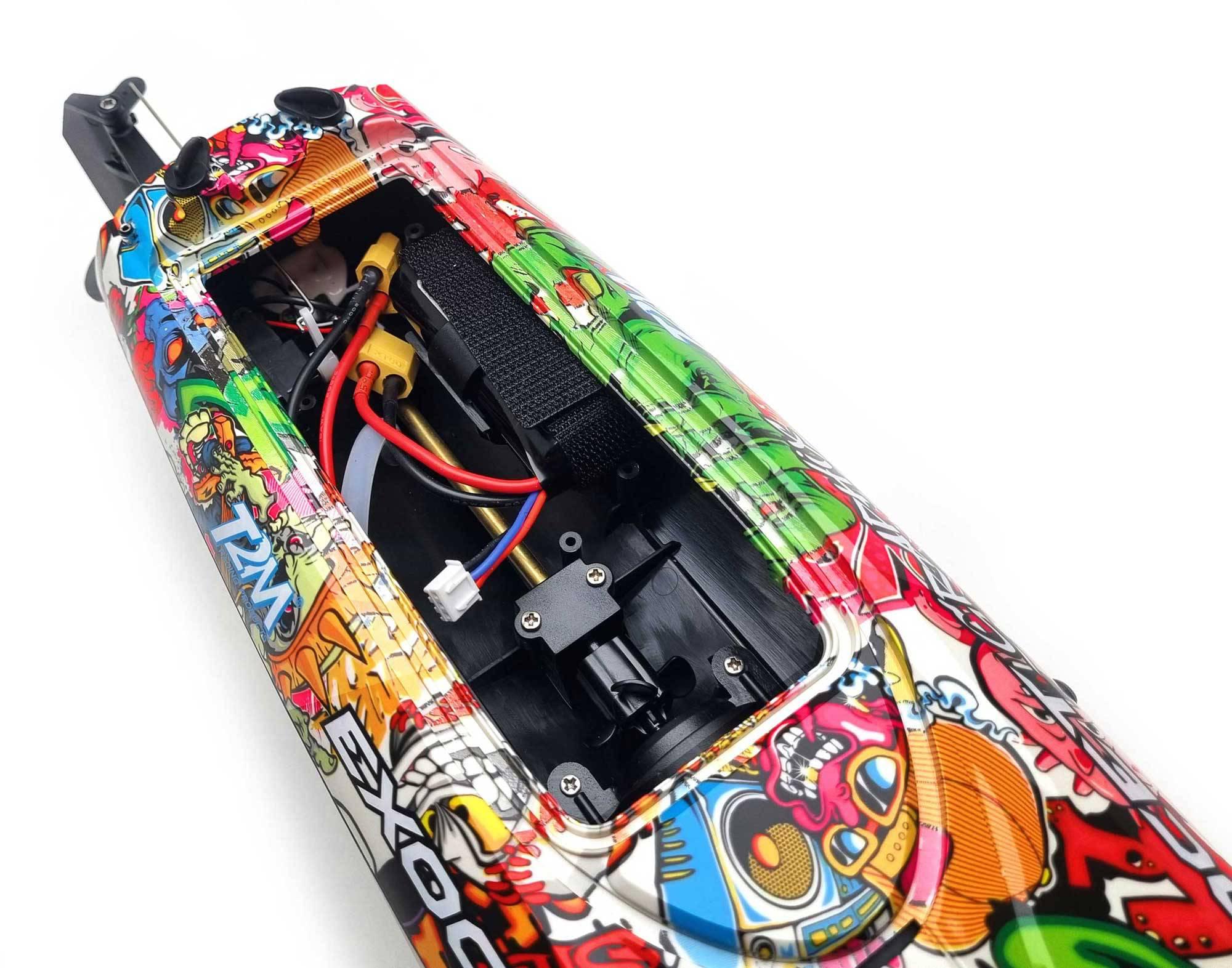 Bateau RC T2M graphix RTR pour enfants 2.4 gHz - T624