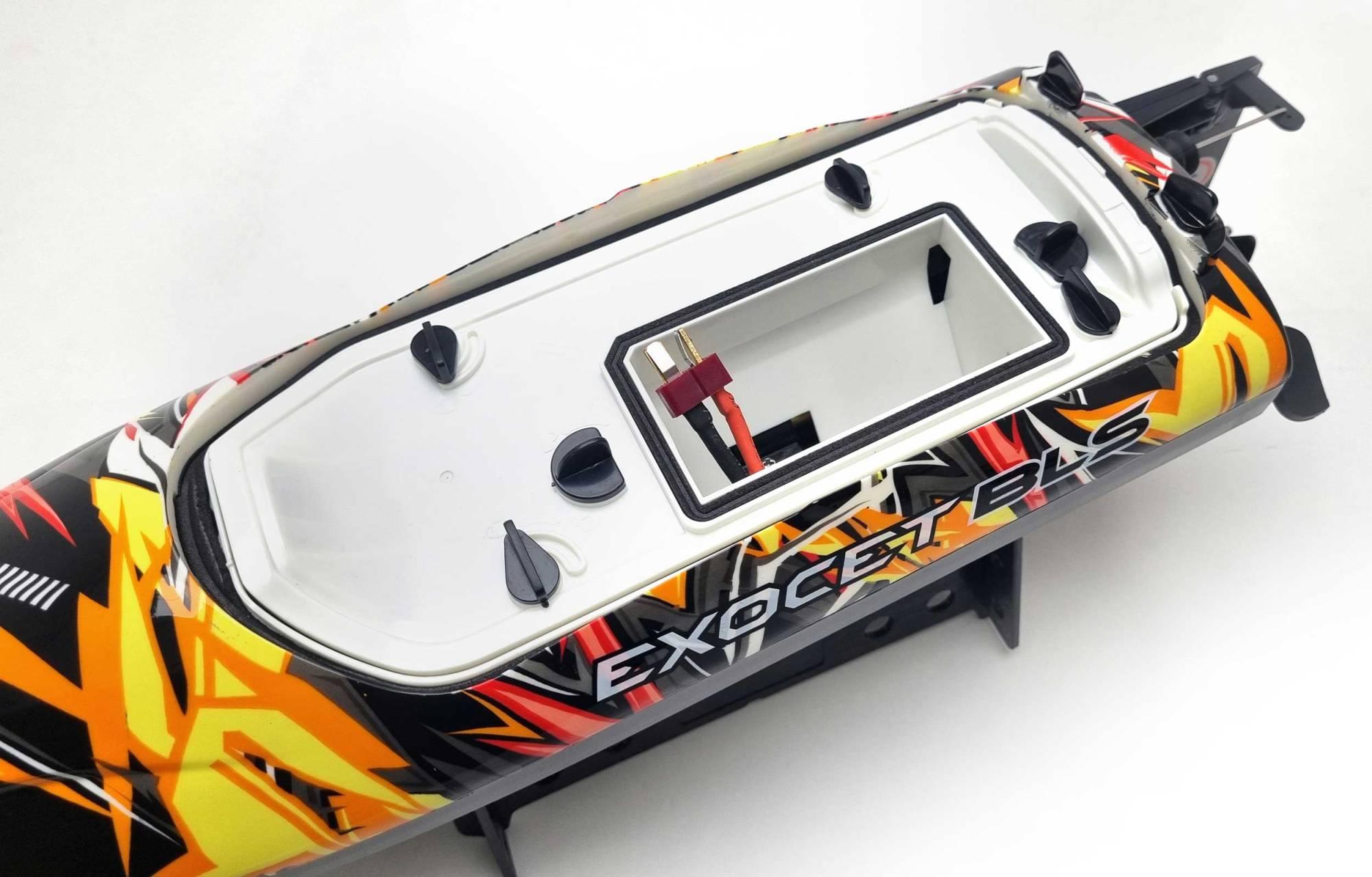 Bateau RC T2M Exocet Brushless 35km/h - T625