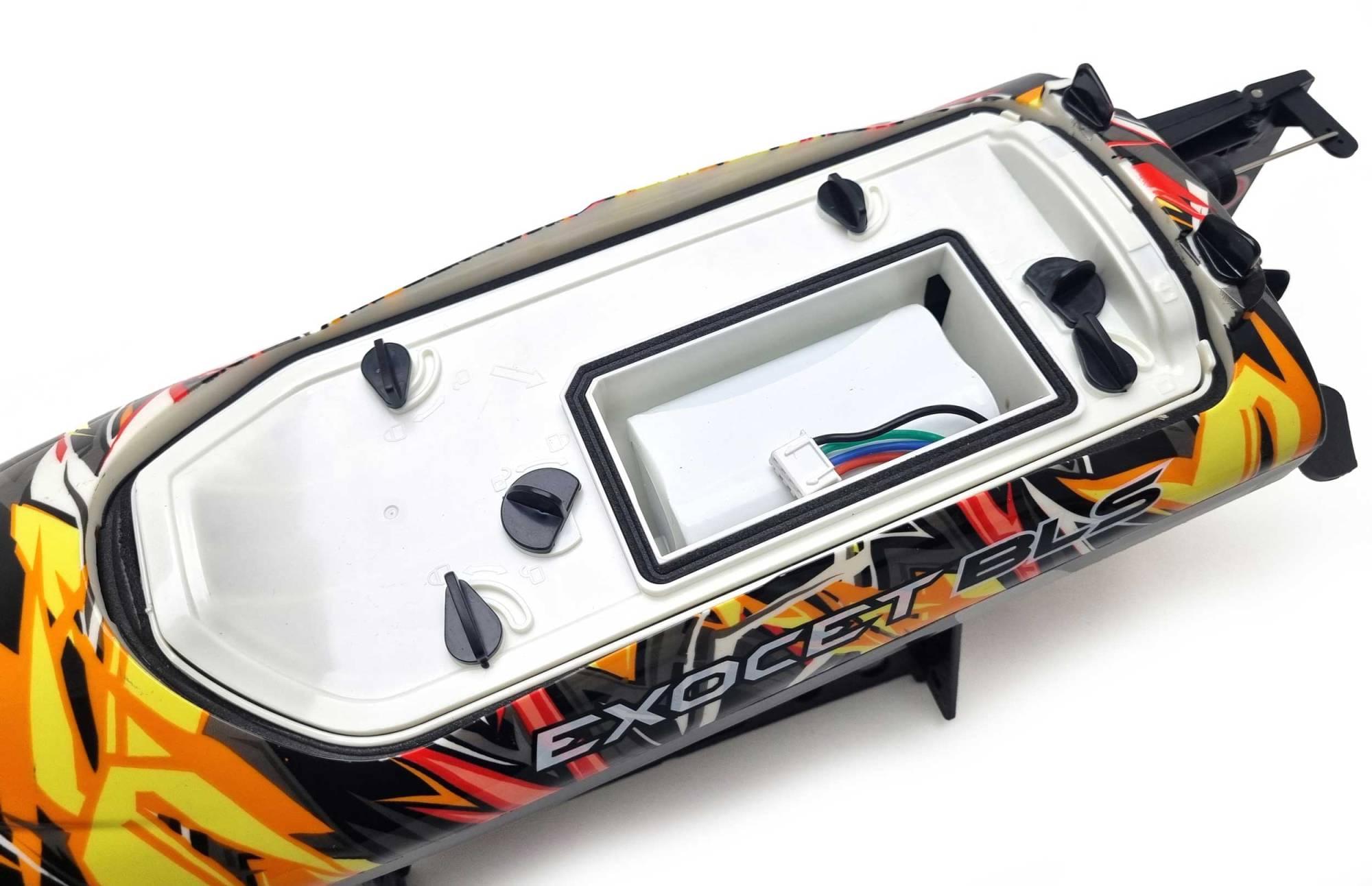 Bateau RC T2M Exocet Brushless 35km/h - T625