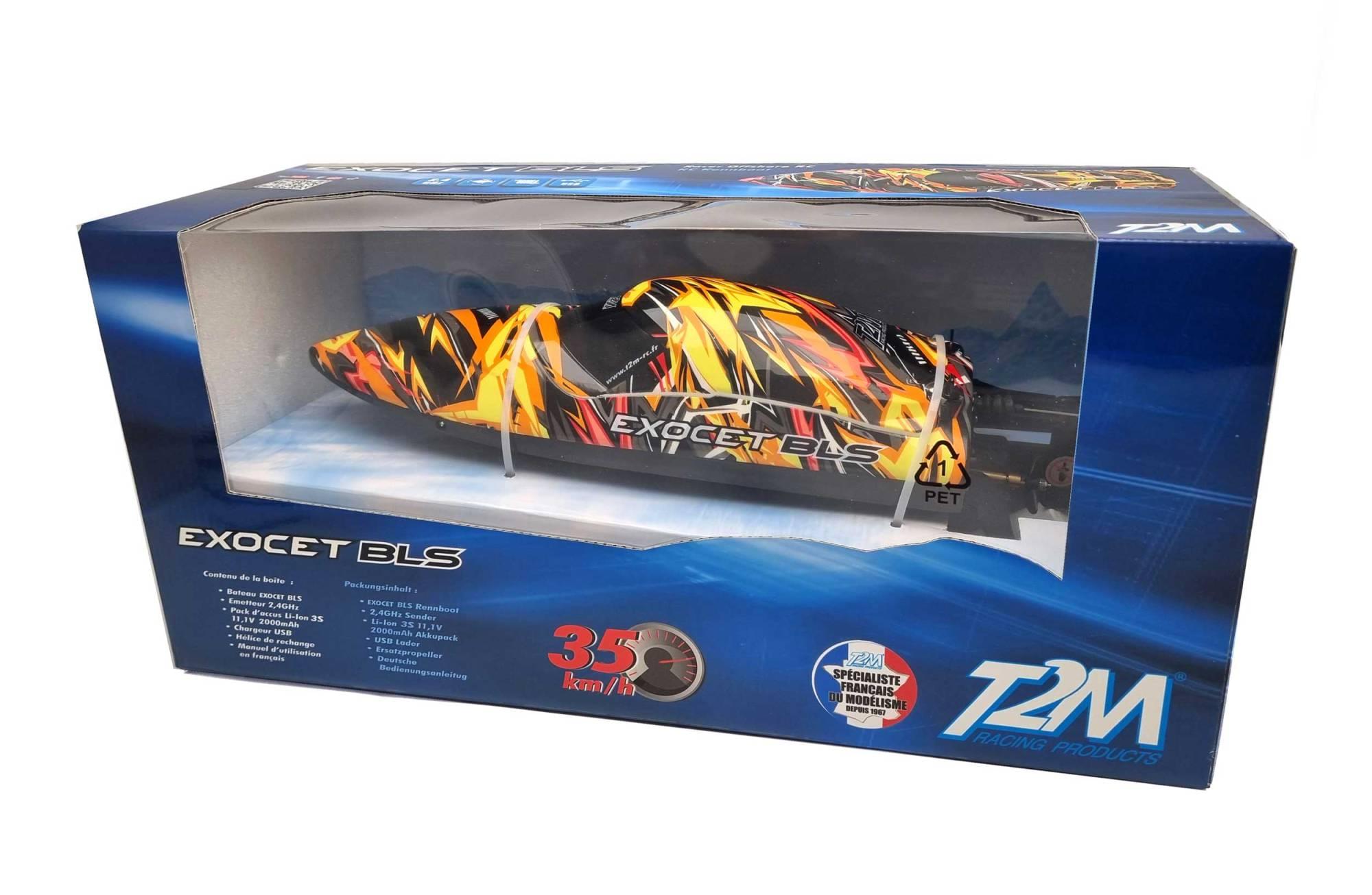 Bateau RC T2M Exocet Brushless 35km/h - T625