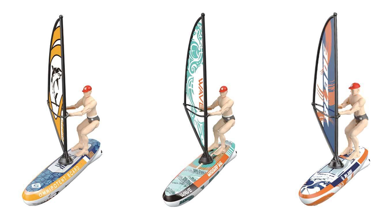 Planche à voile RC pour piscines, lacs