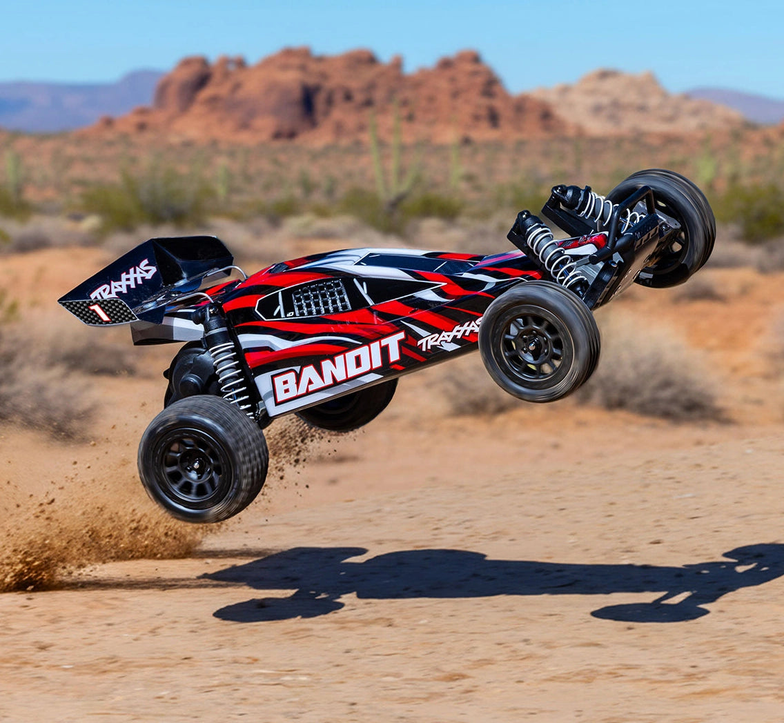 Traxxas Bandit 4x2 charbon avec accu et chargeur usb - 24254-8