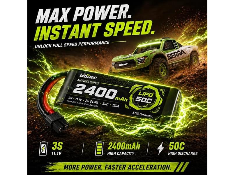 Short course UDI RC Sierra PRO 1/12 Brushless RTR 4WD UD1203 PRO 80km/h