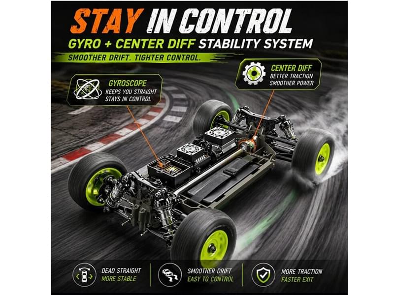 Short course UDI RC Sierra PRO 1/12 Brushless RTR 4WD UD1203 PRO 80km/h