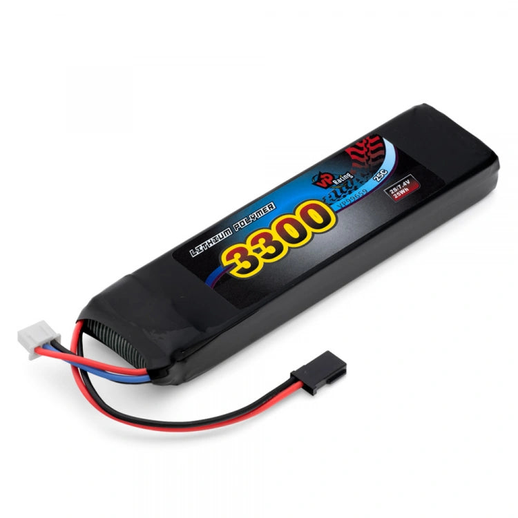 Batterie Lipo 2S 7,4V 3300mAh pour radio Futaba - VP99659 - Breizh Modélisme.
