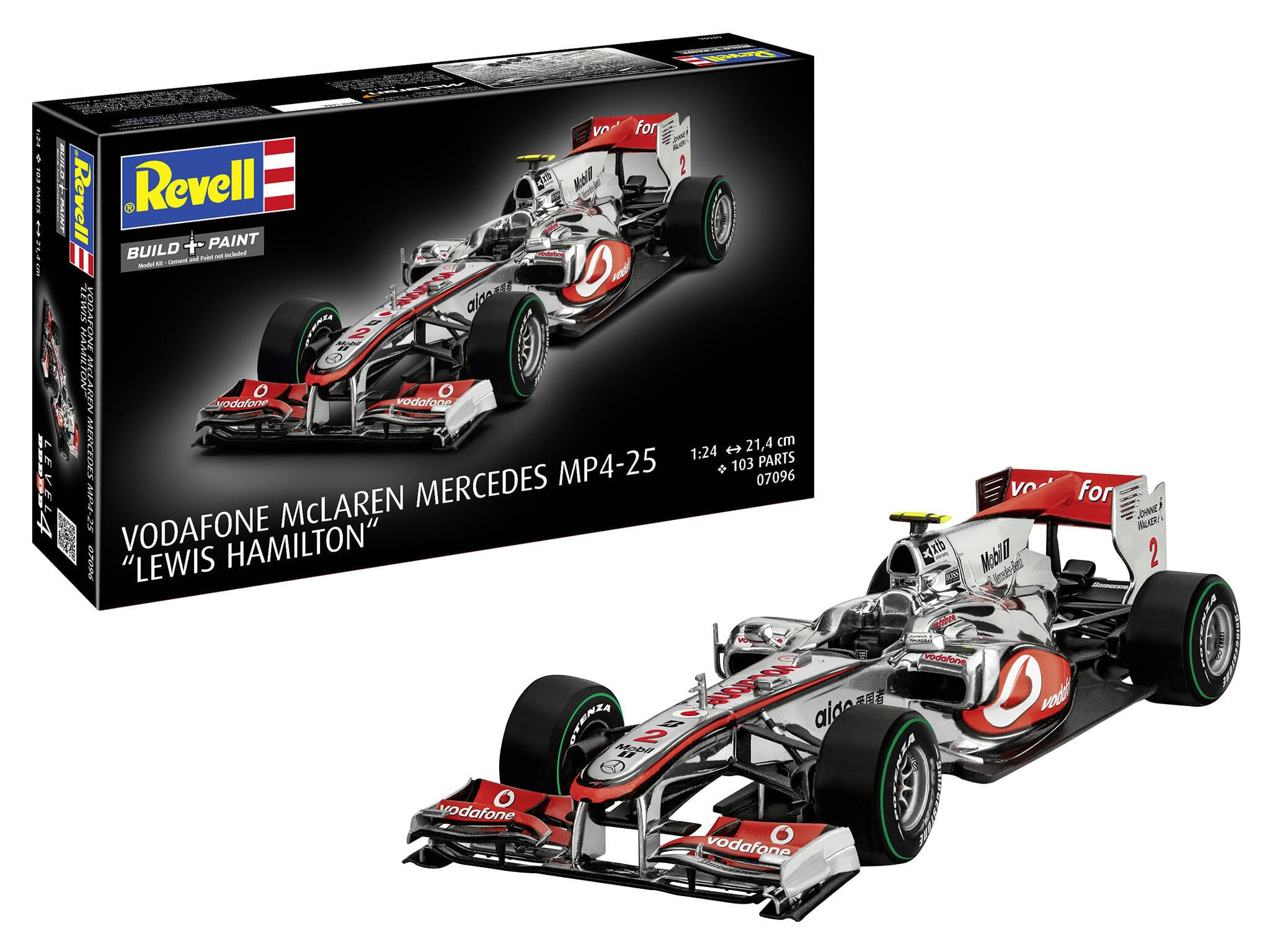 Maquette voiture Revell 07096 Vodafone McLaren Mercedes MP4-25 "Lewis Hamilton"