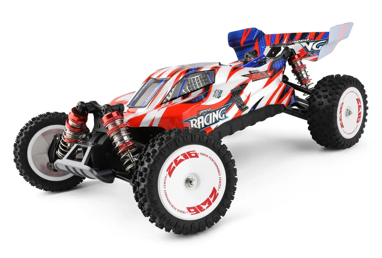 Buggy RC Wltoys 124008 XL RTR 1/12 - 60km/h 4WD - Breizh Modélisme.