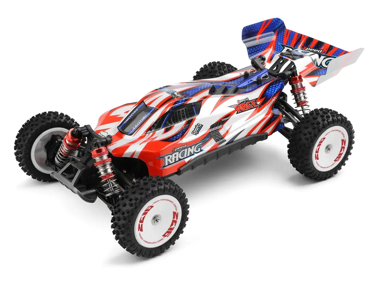 Buggy RC Wltoys 124008 XL RTR 1/12 - 60km/h 4WD - Breizh Modélisme.