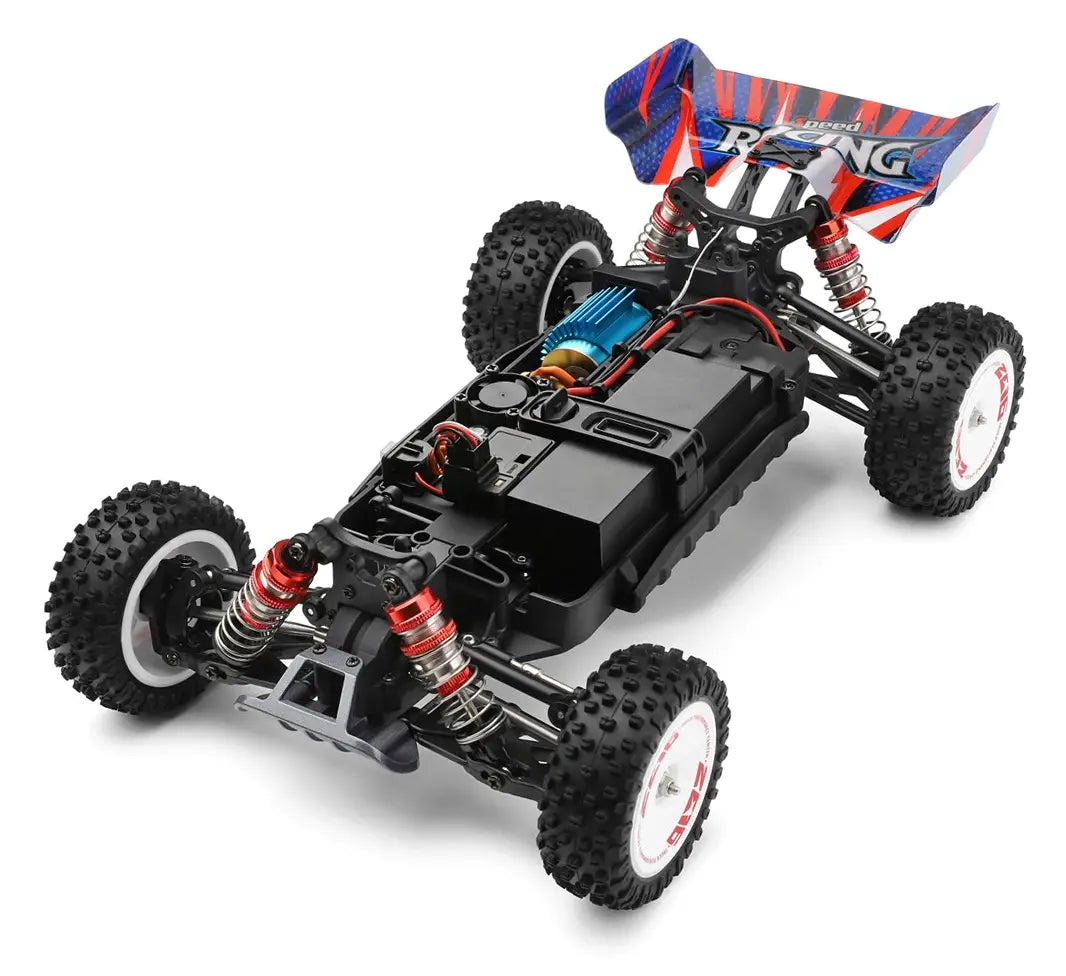 Buggy RC Wltoys 124008 XL RTR 1/12 - 60km/h 4WD - Breizh Modélisme.
