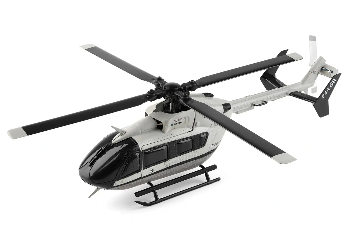 Hélicoptère RC Wltoys K160 EC-145 RTR 4 voies - Breizh Modélisme.