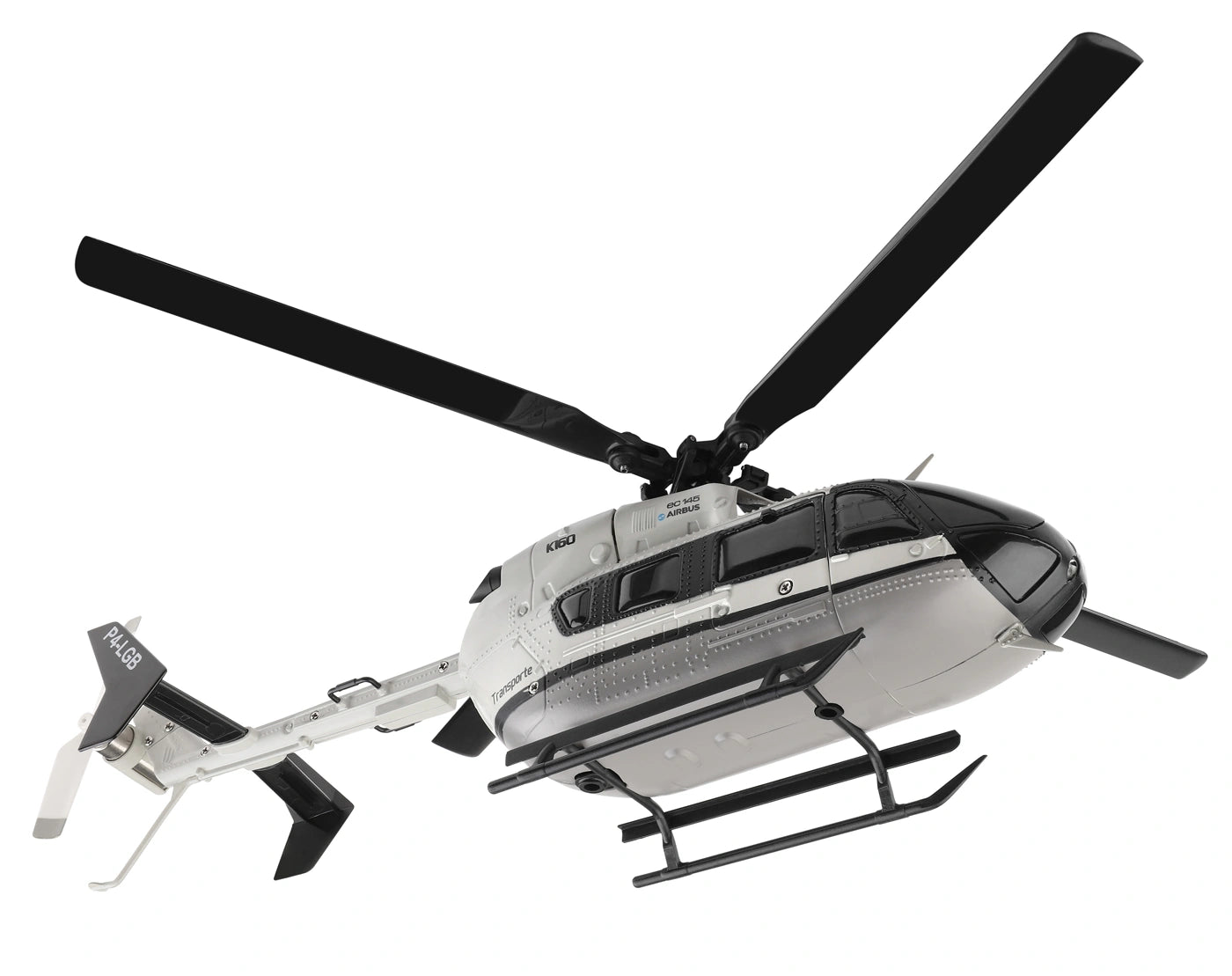 Hélicoptère RC Wltoys K160 EC-145 RTR 4 voies - Breizh Modélisme.