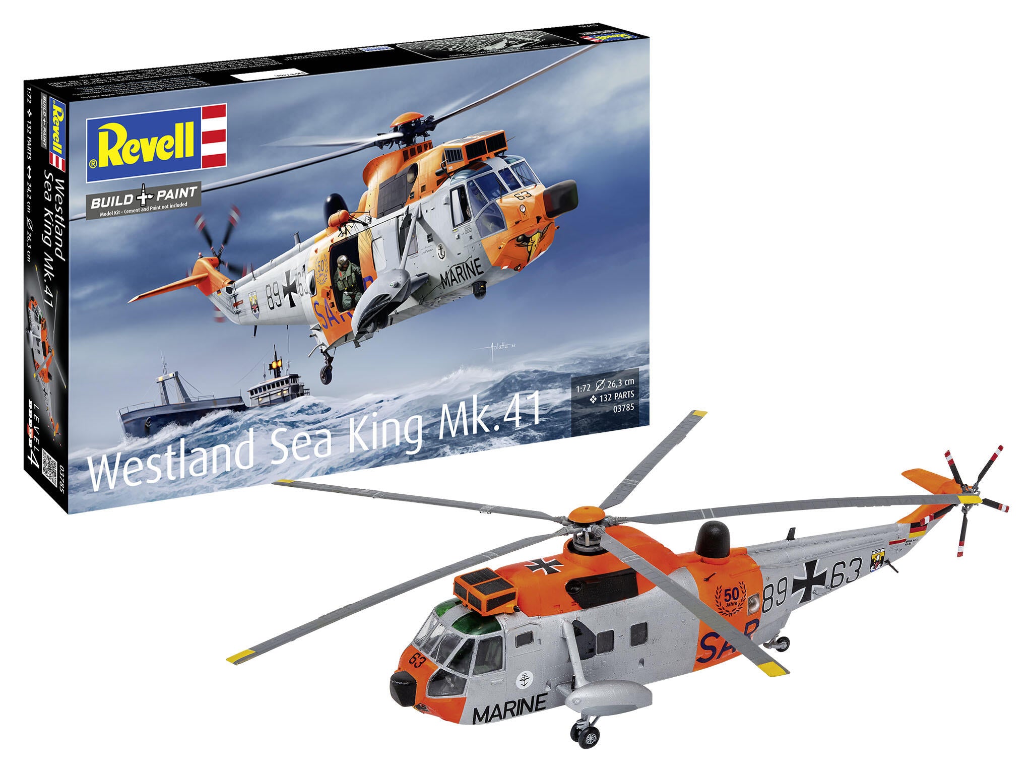 Maquette hélicoptère Revell 03785 Westland Sea King Mk. 41/HU.5