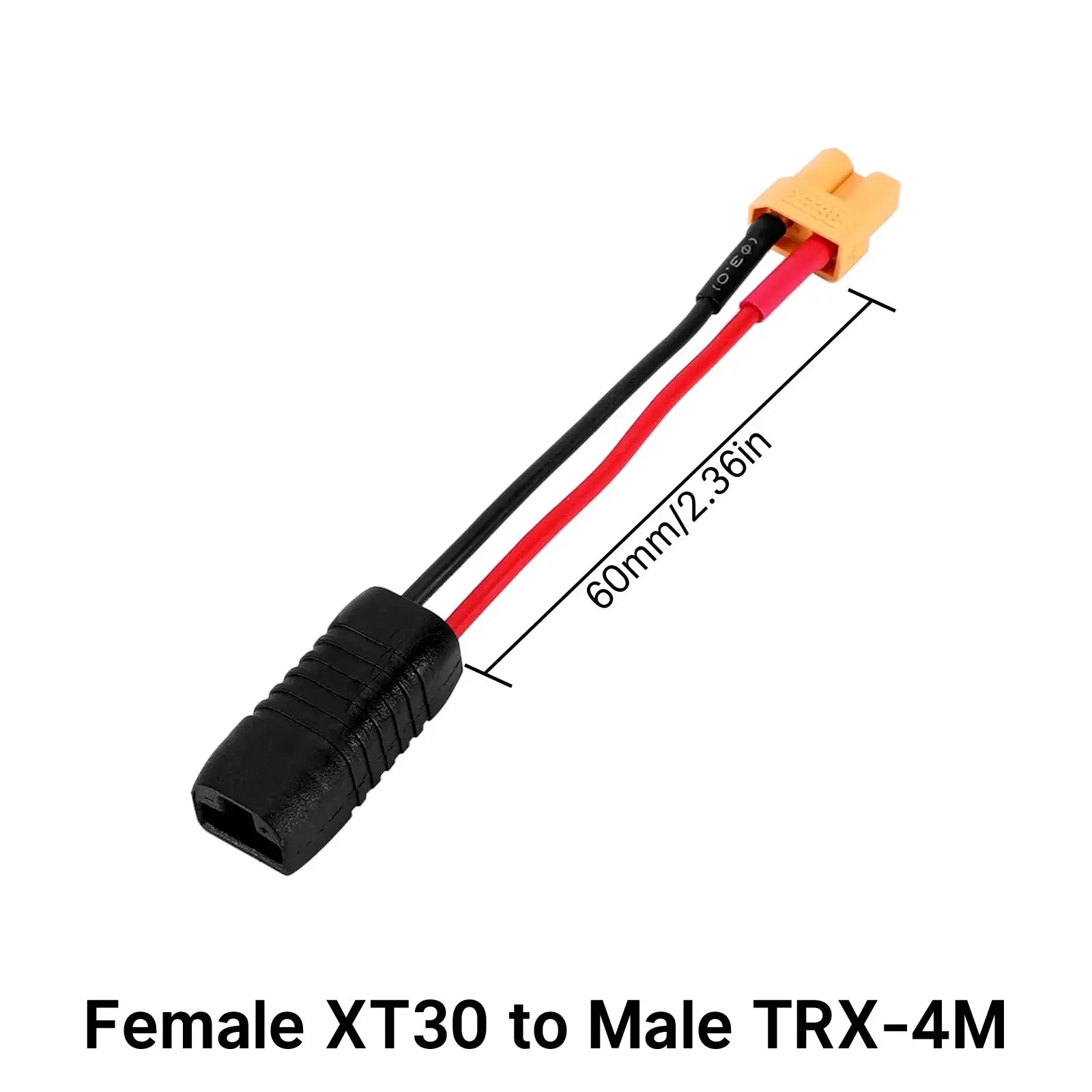 Câble adaptateur de batterie INJORA XT30 vers TRX-4M - XT30-TRX-4M - Breizh Modélisme.