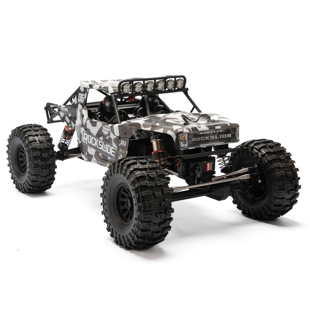 Crawler Yikong Rock Scale Slide 1/6 - YK4061 gris - Breizh Modélisme.