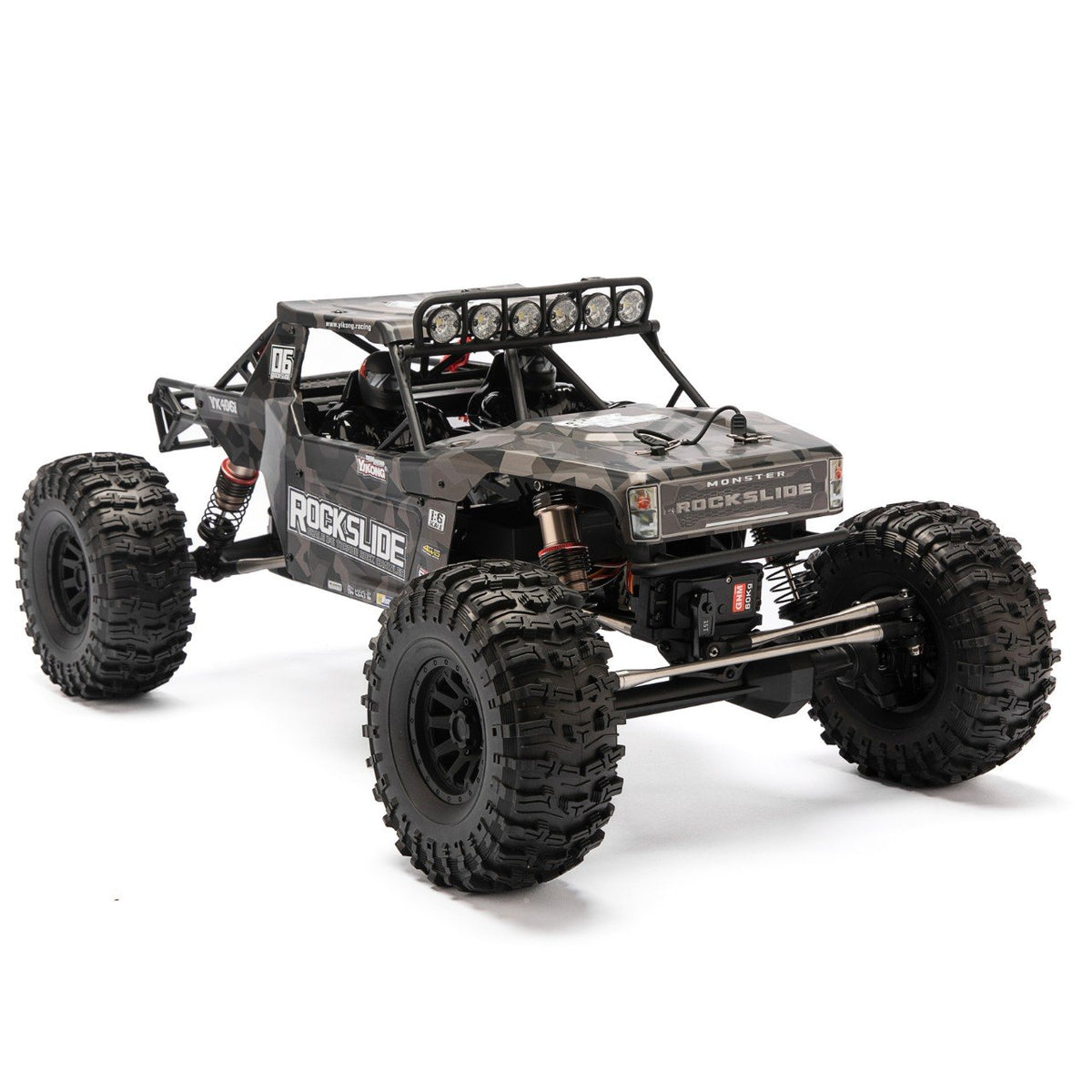 Crawler Yikong Rock Scale Slide 1/6 - YK4061 noir - Breizh Modélisme.