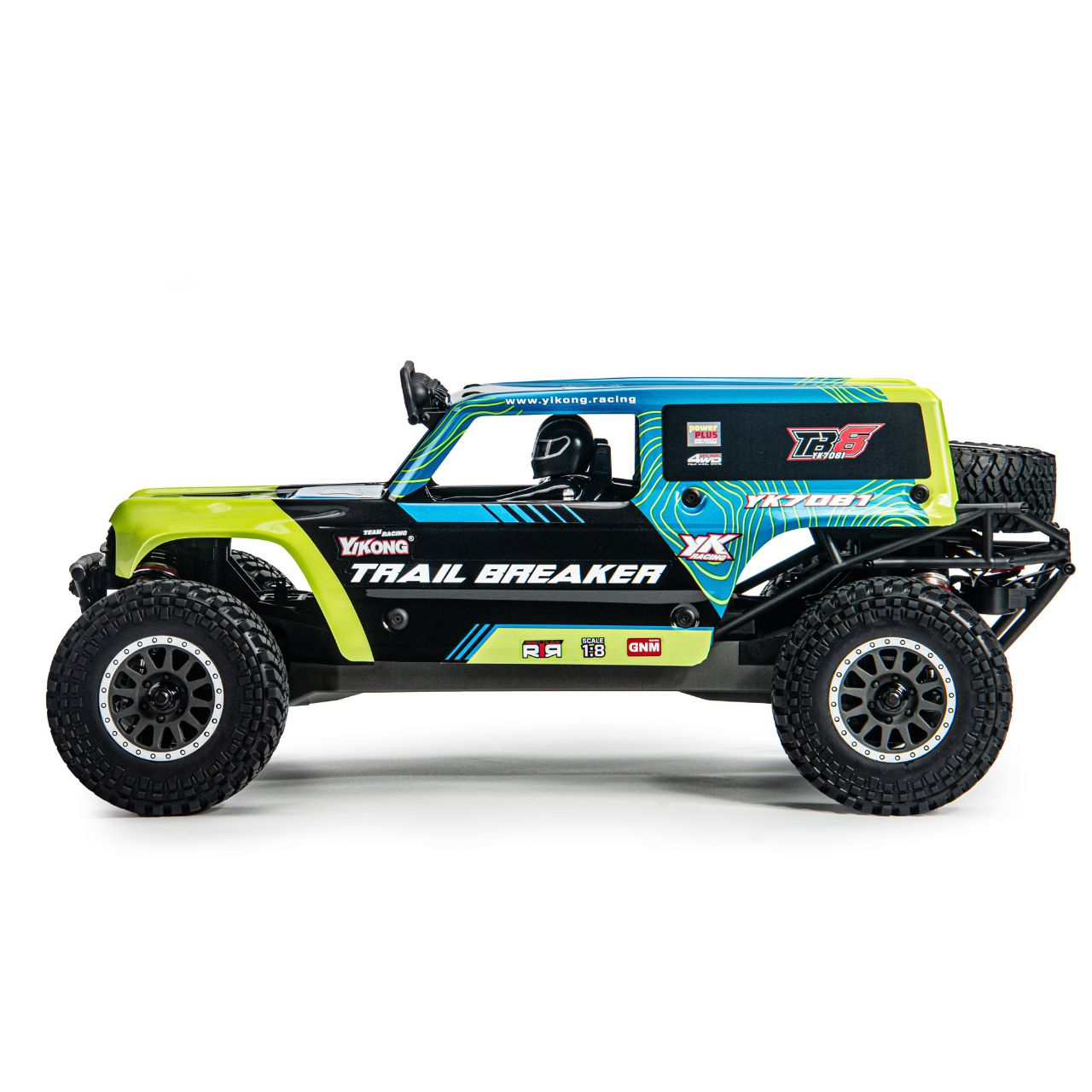 Yikong TB8 YK7081 Truck bleu 1/8 - Breizh Modélisme.