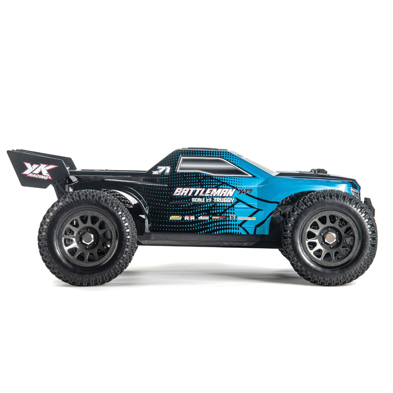 Yikong YT7 SE BATTLEMAN 1/7 Truggy 4WD Brushless bleu - Breizh Modélisme.