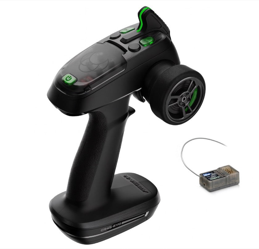 Piste Absima 1/10 "Aero-X" charbon 4WD RTR 12230 version Pack