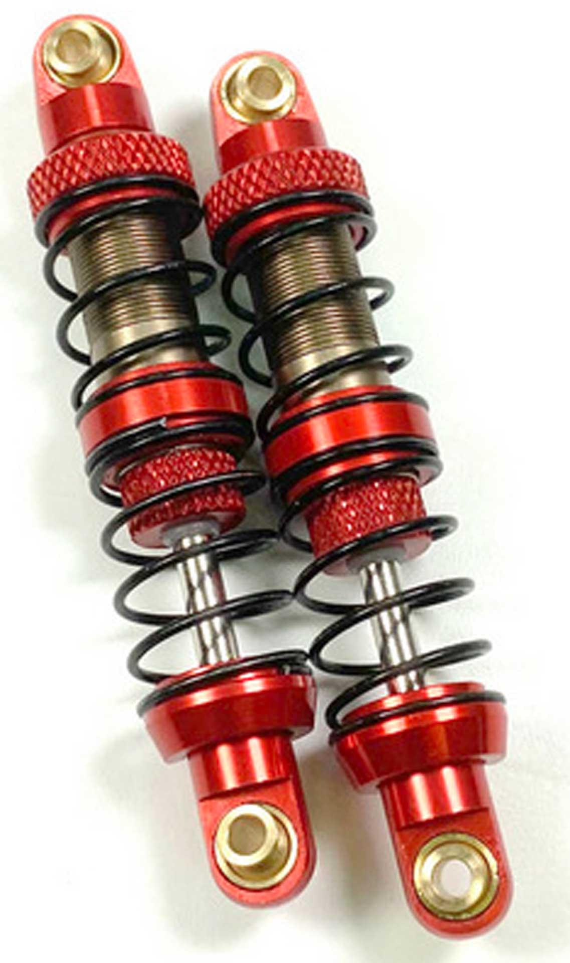 2 Amortisseurs en alliage Slim-Line 70mm pour voitures RC 1/10 - Absima 2330022 - Breizh Modélisme.