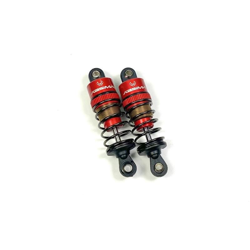 2 Amortisseurs standard en aluminium 55mm pour voitures RC 1/10 - Absima 2330040 - Breizh Modélisme.