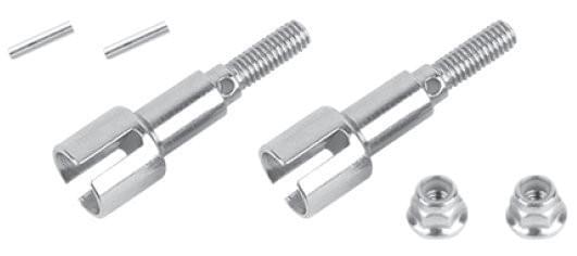 2 axes de roues en Aluminium 1/16 Absima / XLH 9130/9136/9137 - AB30-WJ04 - Breizh Modélisme.