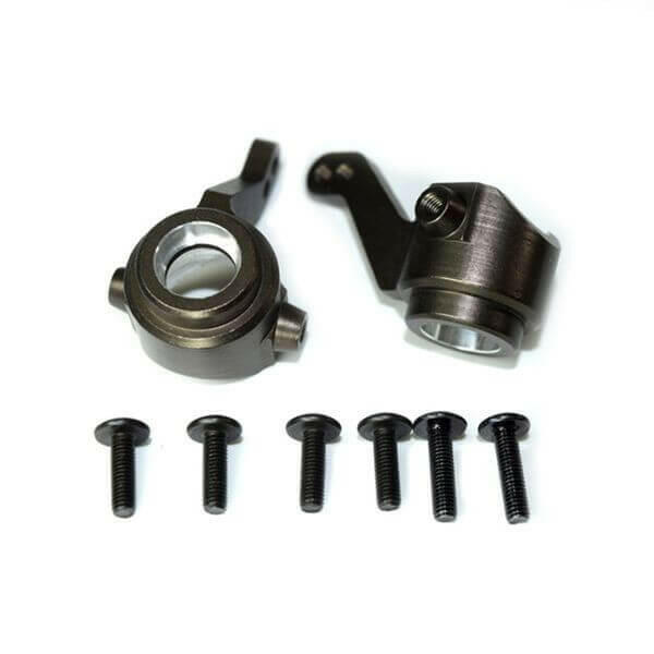 2 Fusées de roues avant en aluminium - Absima 1230239 - Breizh Modélisme.