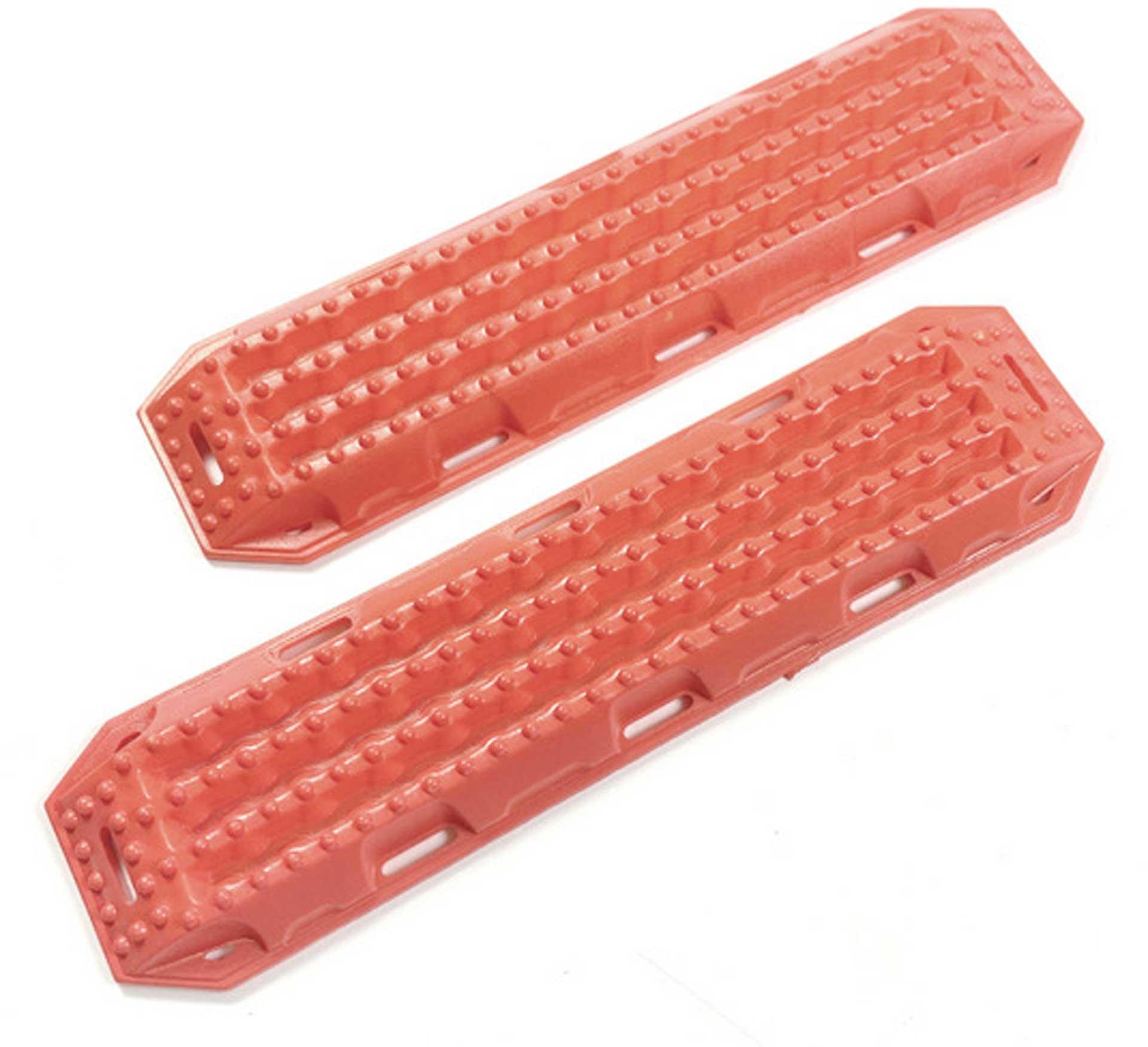 2 Planches de sable 1/10 orange - Accessoires pour crawler 1/10 - Breizh Modélisme.