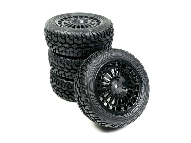 4 roues Rally Street Design" noir - 2510064" - Breizh Modélisme.