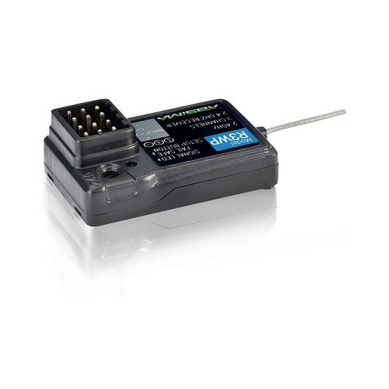 Absima Récepteur 3 Voies R3WP 2.4 Ghz 2020002 - Breizh Modélisme.