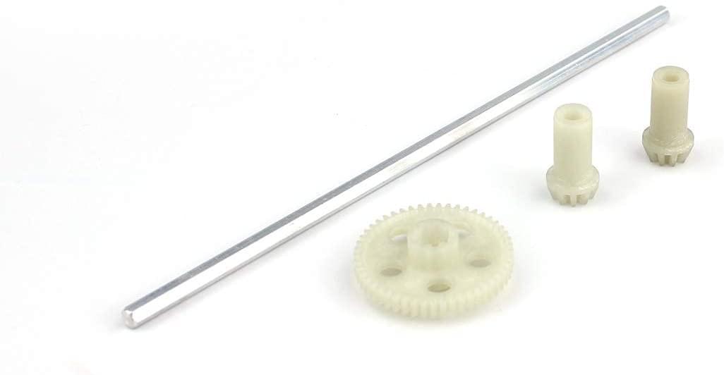 Axe central avec pignons et couronne pour G171/172/173/174 - 71-043 - Breizh Modélisme.