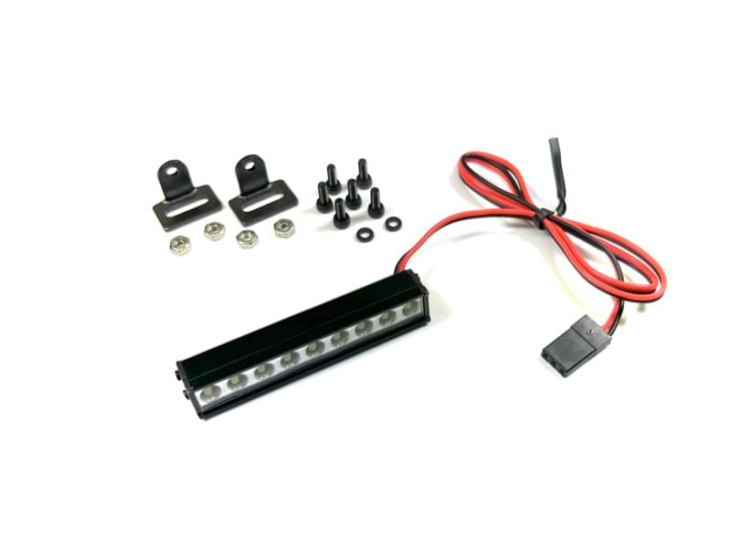 Barre lumineuse LED en aluminium 55mm - 2320140 - Breizh Modélisme.