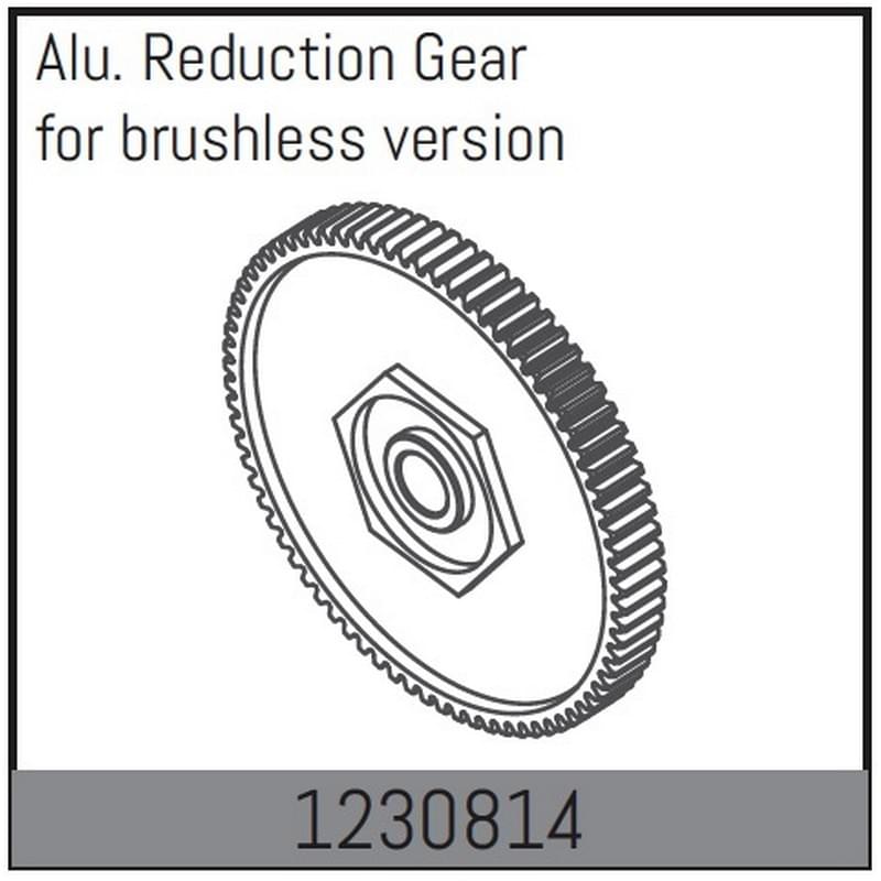 Couronne principale Alu pour Absima Desert Rock Racer ADB1.4 - 1230814 - Breizh Modélisme.
