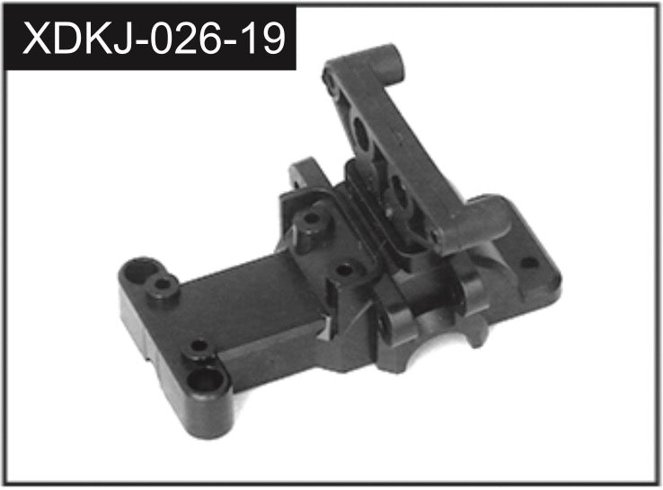 Couvercle de différentiel supérieur avant - J-026-19 - Breizh Modélisme.