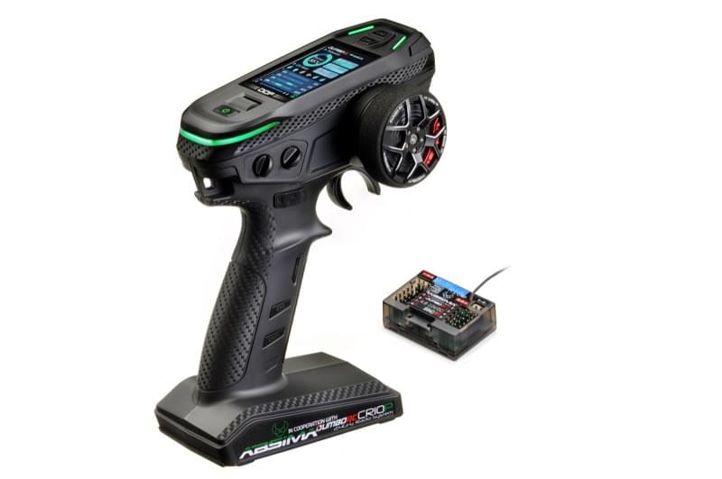 Radio 10 voies CR10P" 2.4GHz avec récepteur - 2000013" - Breizh Modélisme.