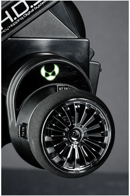 Radio 3 voies absima CR3P + 2 recepteurs 2.4ghz waterproof - 2000102 - Breizh Modélisme.