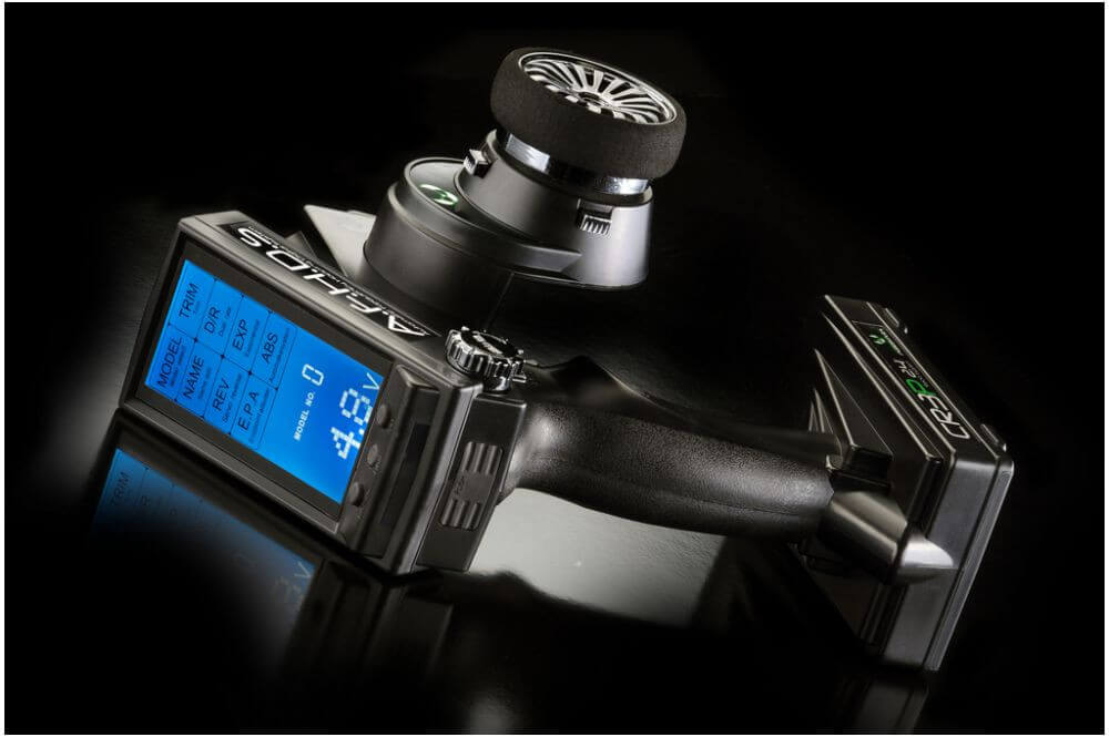 Radio 3 voies absima CR3P + 2 recepteurs 2.4ghz waterproof - 2000102 - Breizh Modélisme.