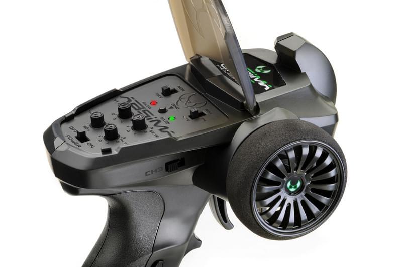 Radio 4 voies Absima CR4S V2 avec Récepteur 2,4Ghz pour Voitures RC - Breizh Modélisme.