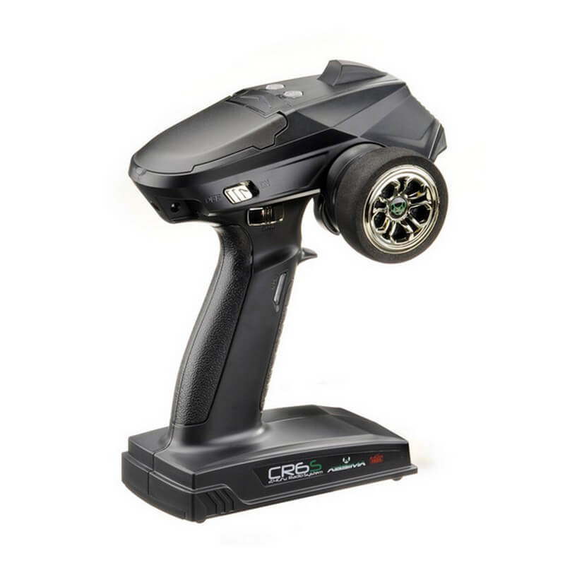 Radio à Volant Absima CR6S + récepteur R6WP - Absima 2000009 - Breizh Modélisme.